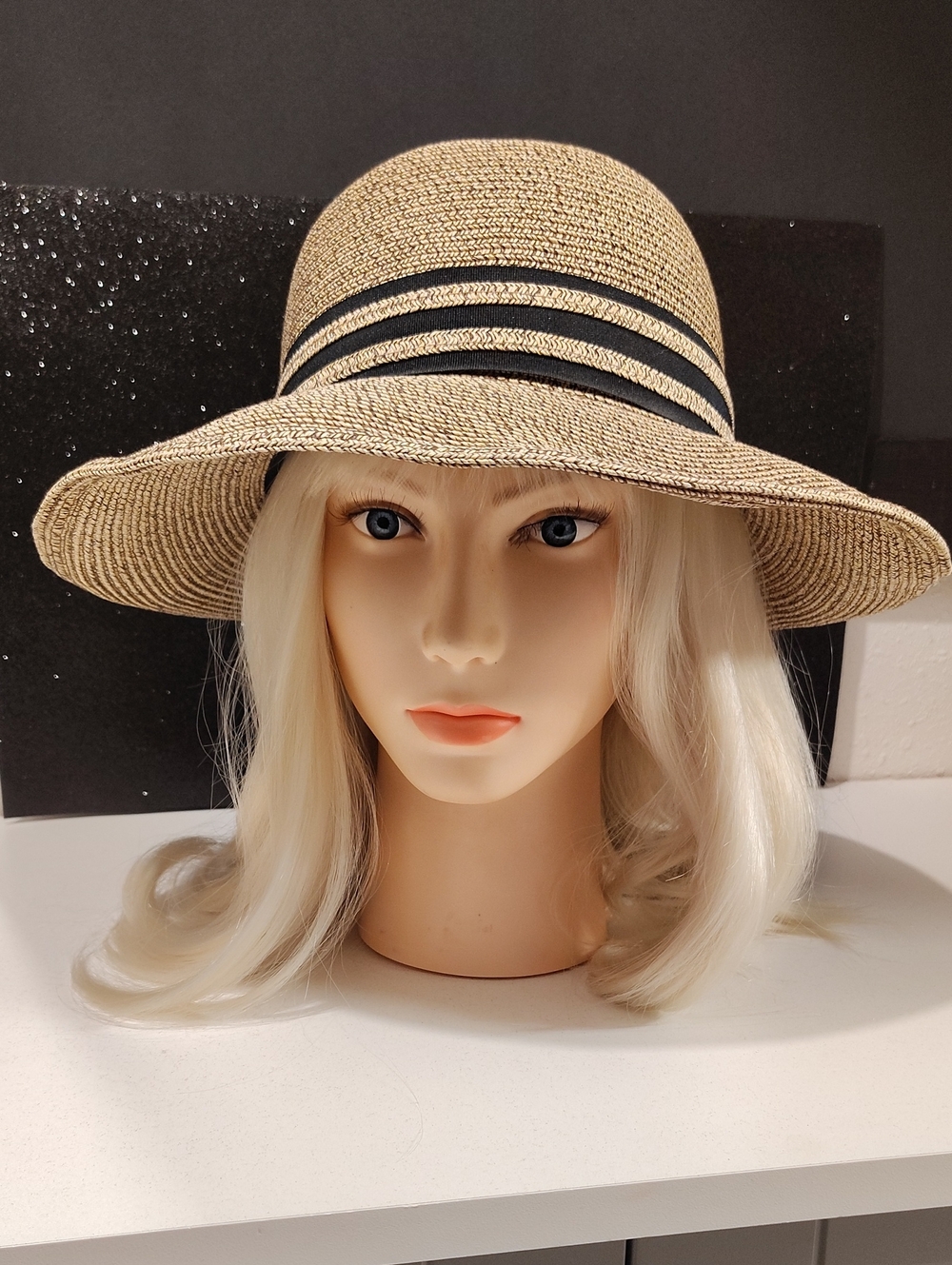 Verabella Packable Straw Sun Hat